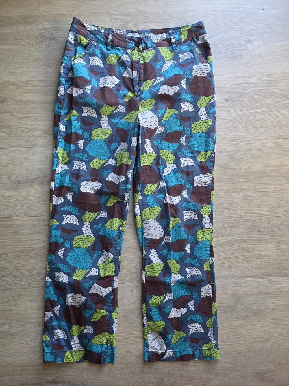ASOS Multicolor Geometric Print Capris